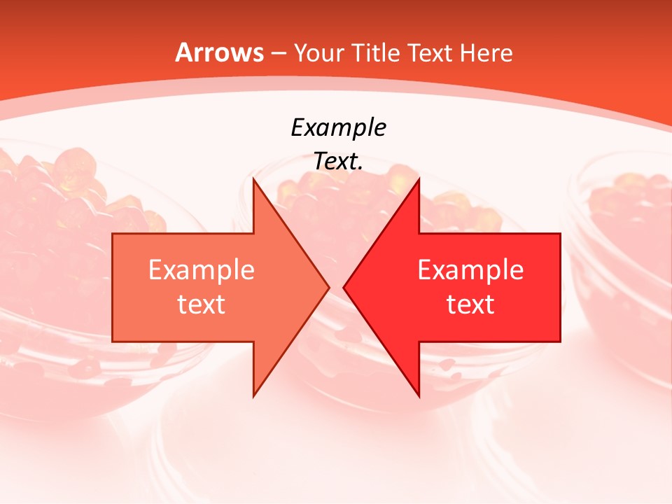 Delicious White Ingredient PowerPoint Template