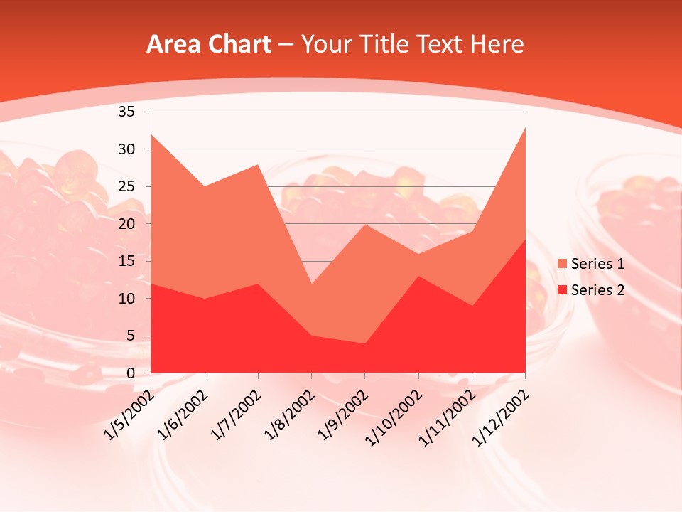 Delicious White Ingredient PowerPoint Template