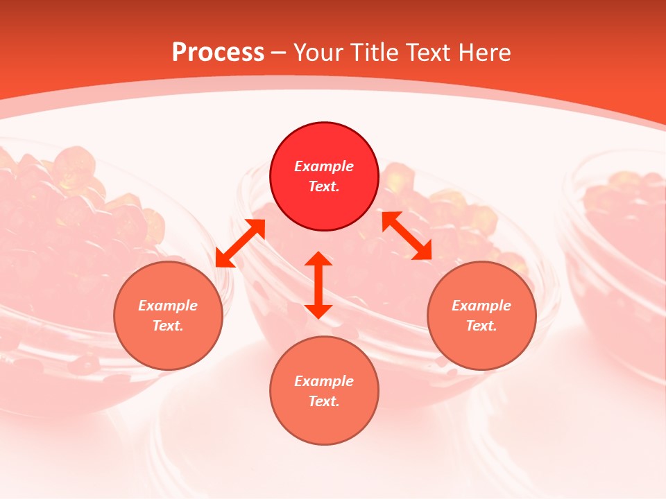 Delicious White Ingredient PowerPoint Template
