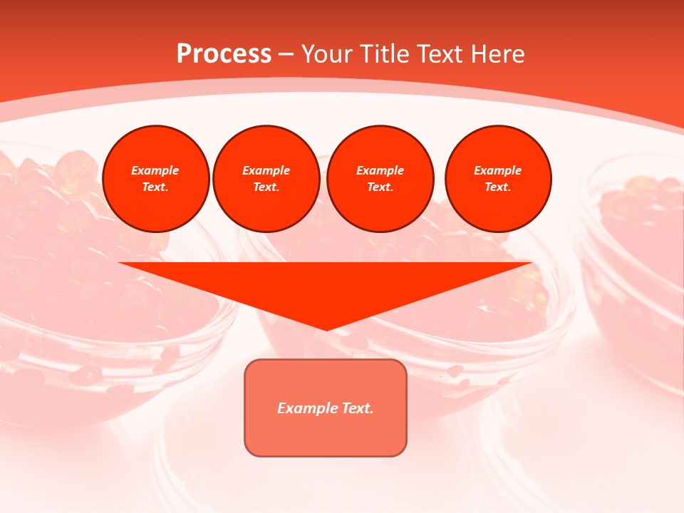 Delicious White Ingredient PowerPoint Template