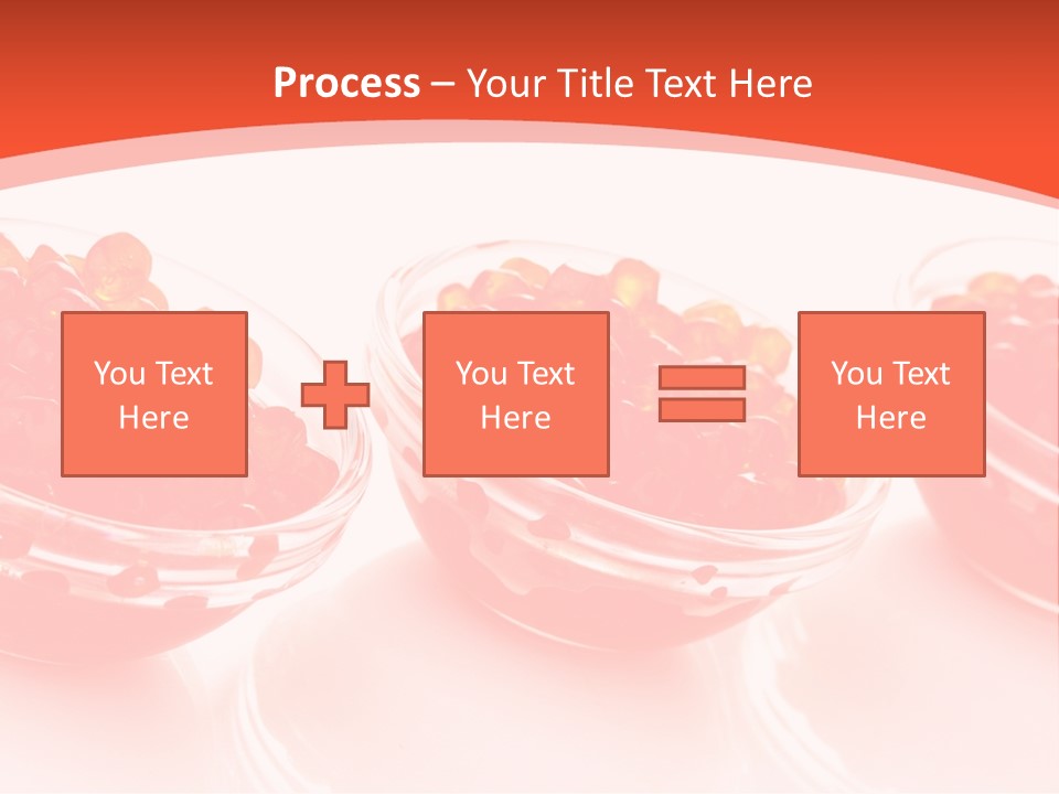 Delicious White Ingredient PowerPoint Template