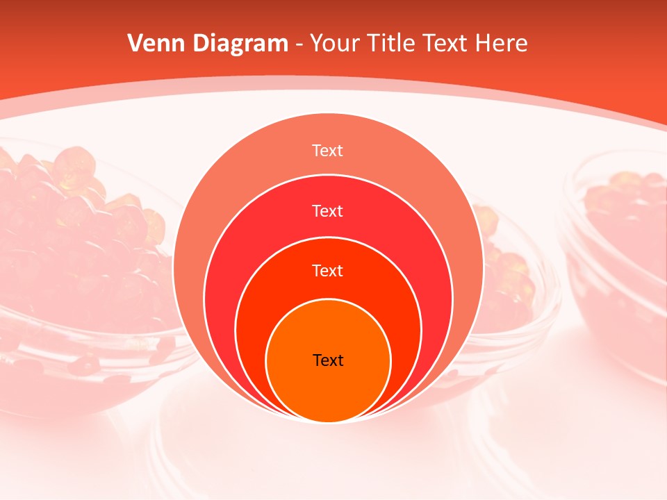 Delicious White Ingredient PowerPoint Template