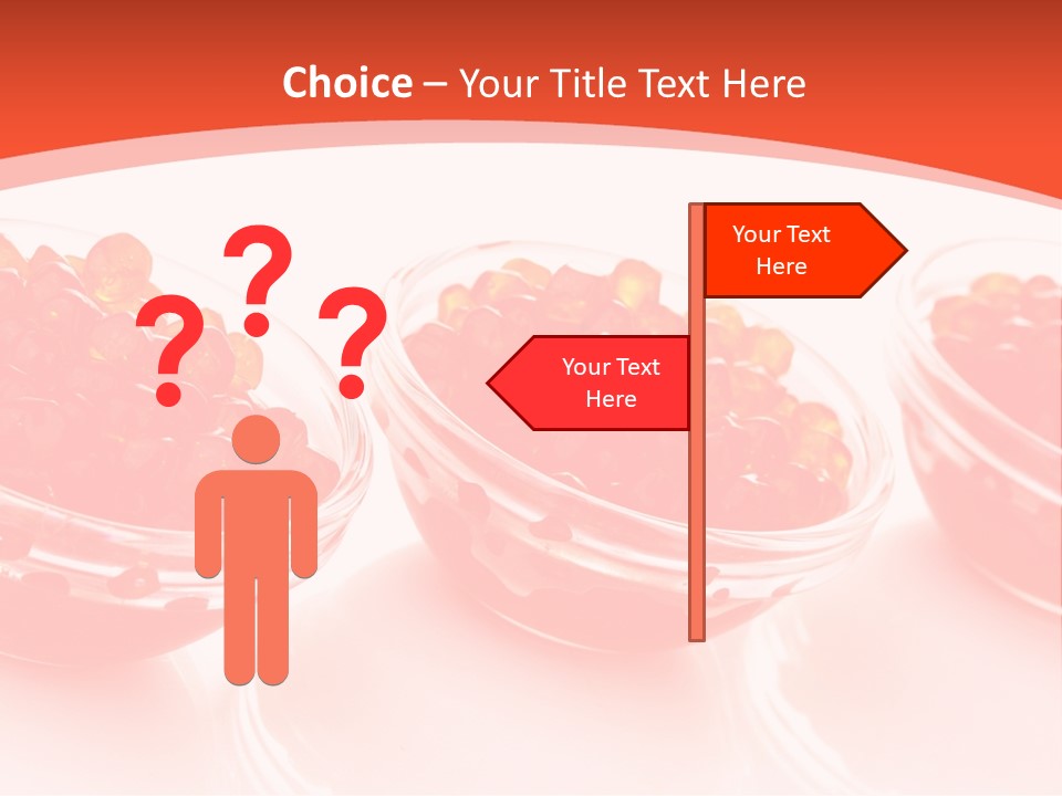 Delicious White Ingredient PowerPoint Template