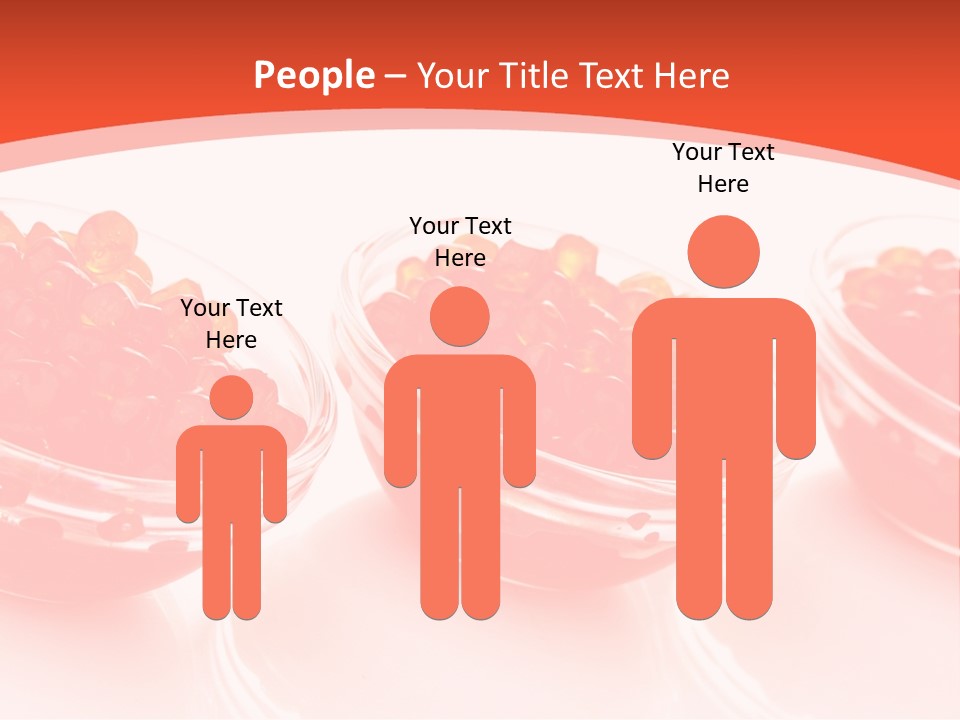 Delicious White Ingredient PowerPoint Template