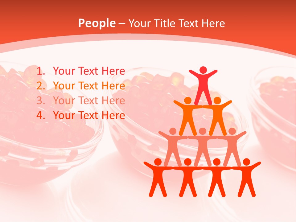 Delicious White Ingredient PowerPoint Template