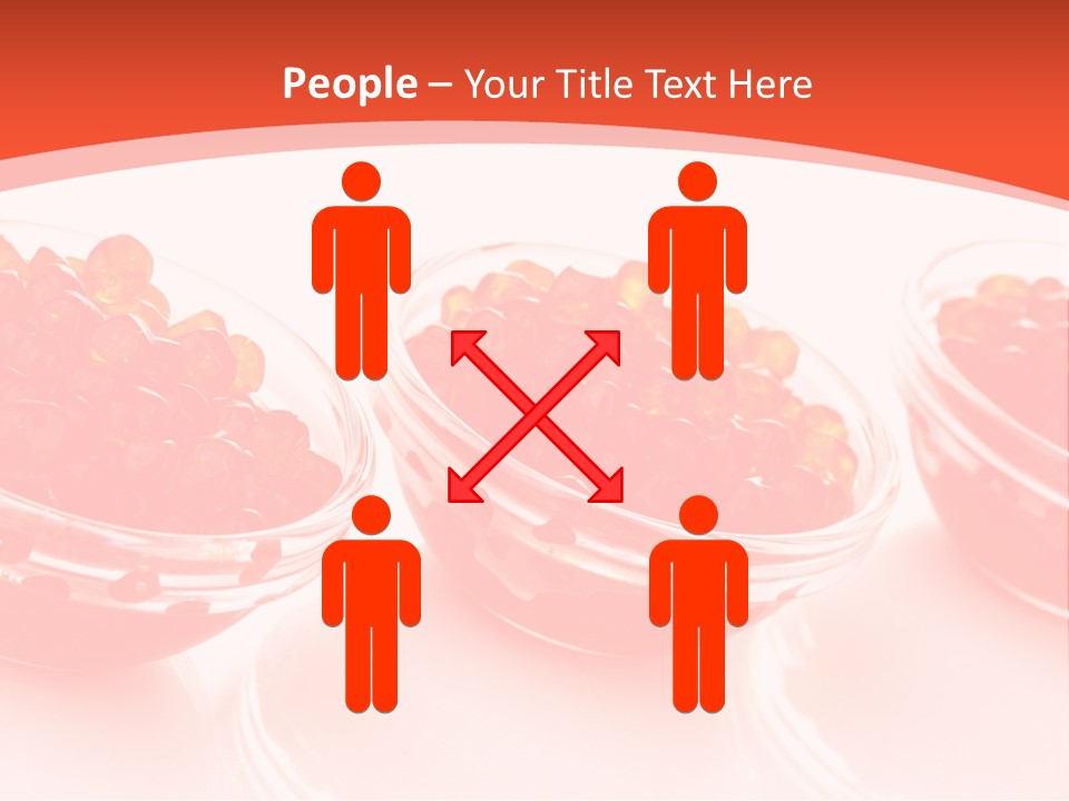 Delicious White Ingredient PowerPoint Template