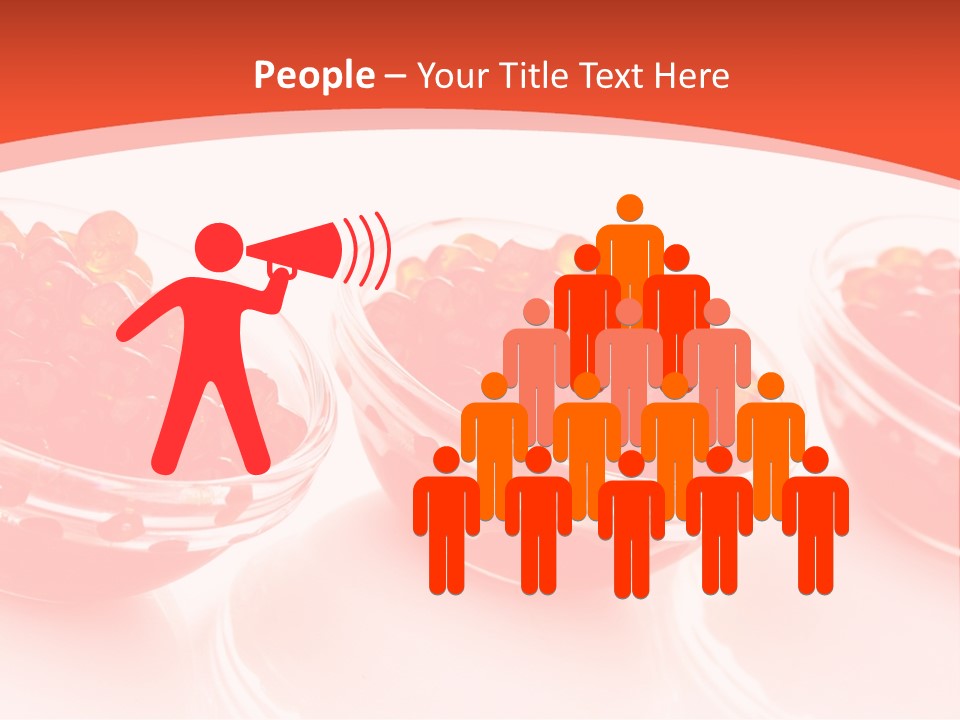 Delicious White Ingredient PowerPoint Template