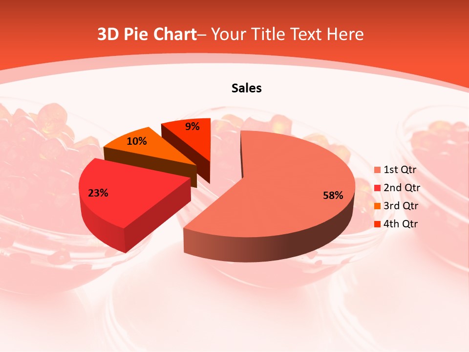 Delicious White Ingredient PowerPoint Template