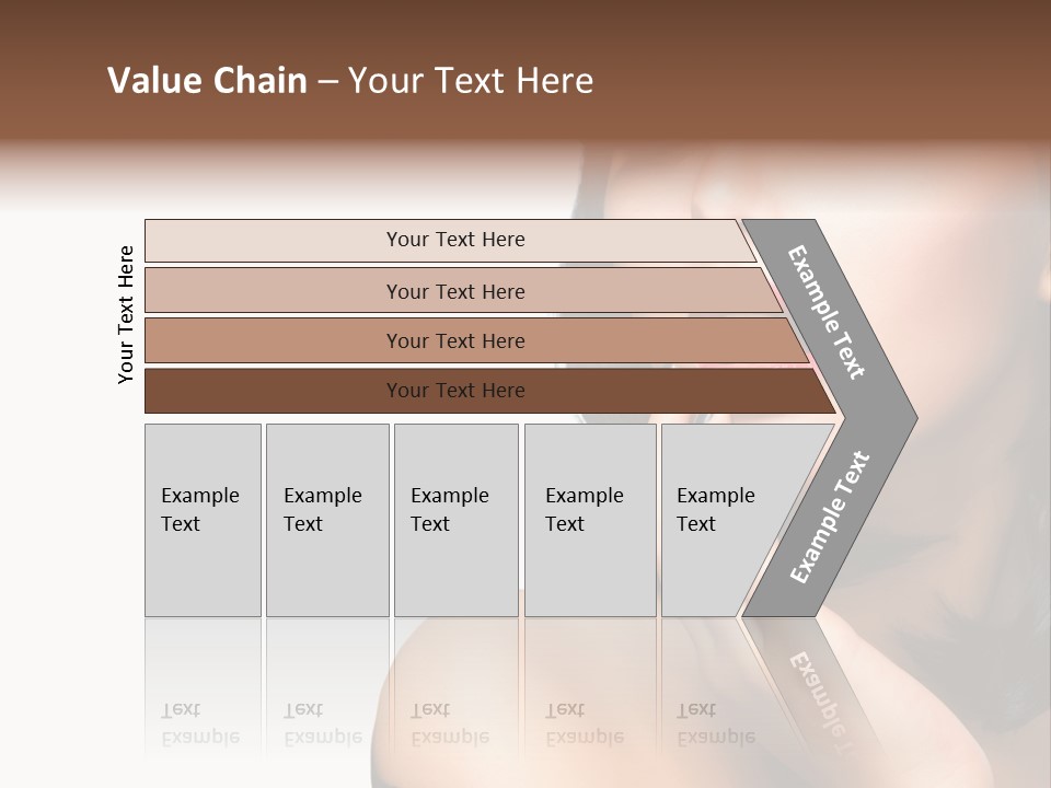 Face Isolated Lips PowerPoint Template