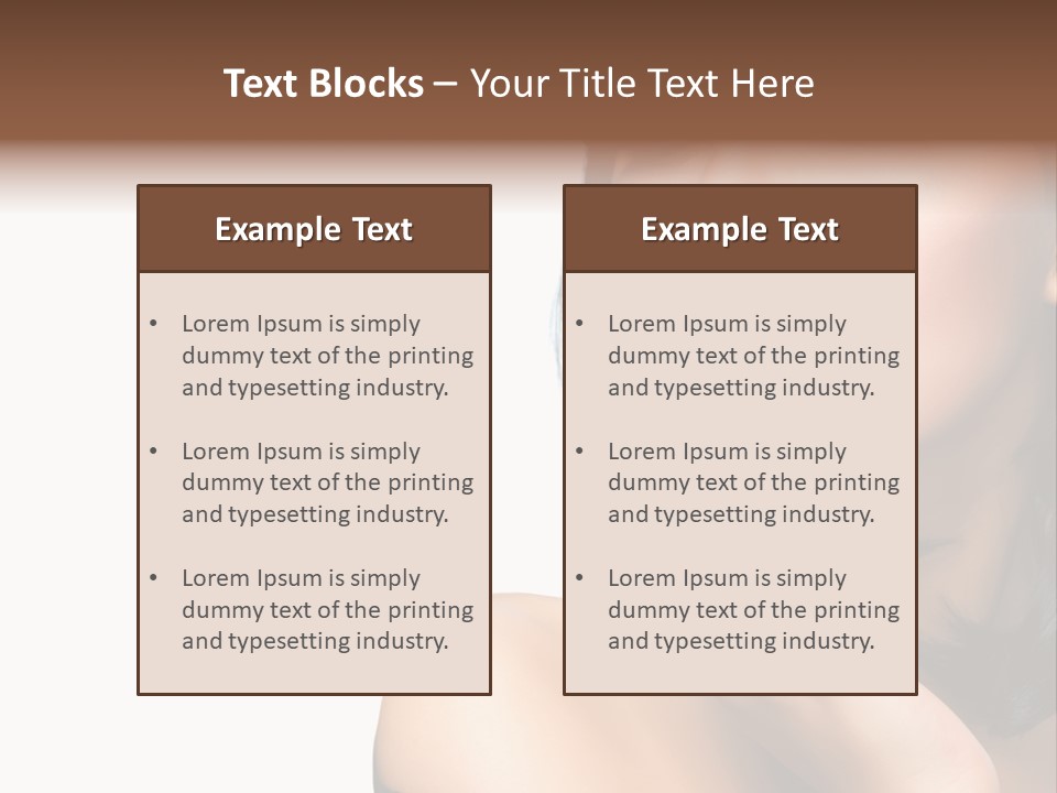 Face Isolated Lips PowerPoint Template