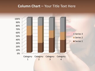 Face Isolated Lips PowerPoint Template