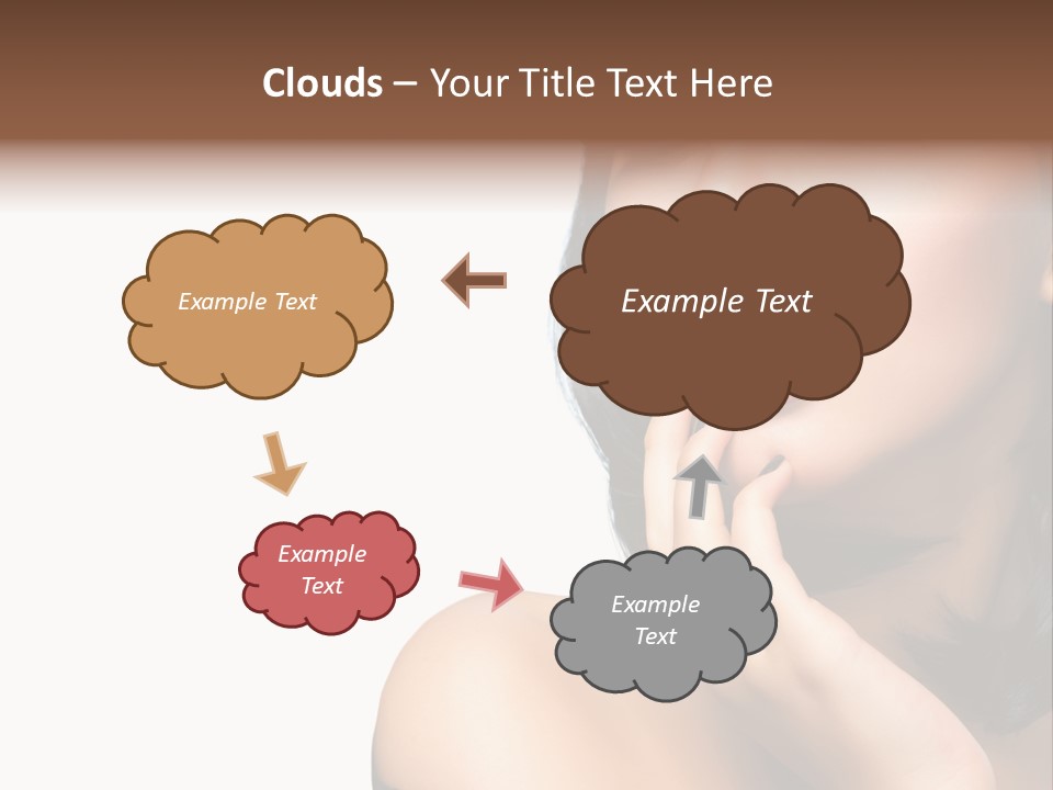 Face Isolated Lips PowerPoint Template