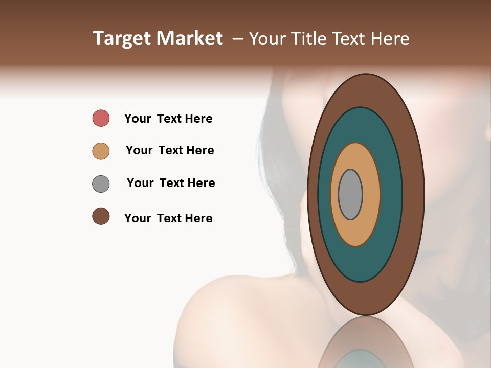 Face Isolated Lips PowerPoint Template