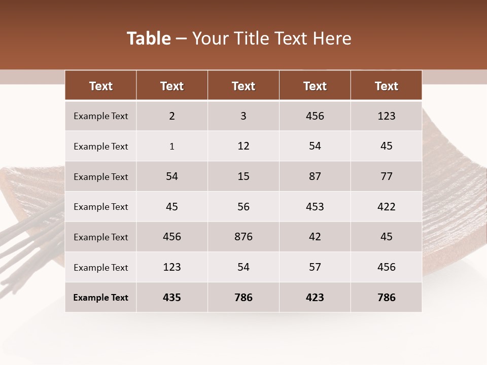 Health Aroma Salt PowerPoint Template