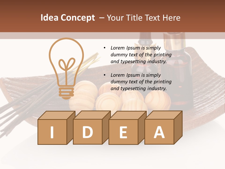 Health Aroma Salt PowerPoint Template