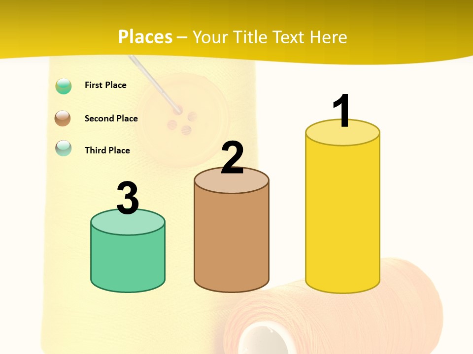 Nobody Cotton Object PowerPoint Template