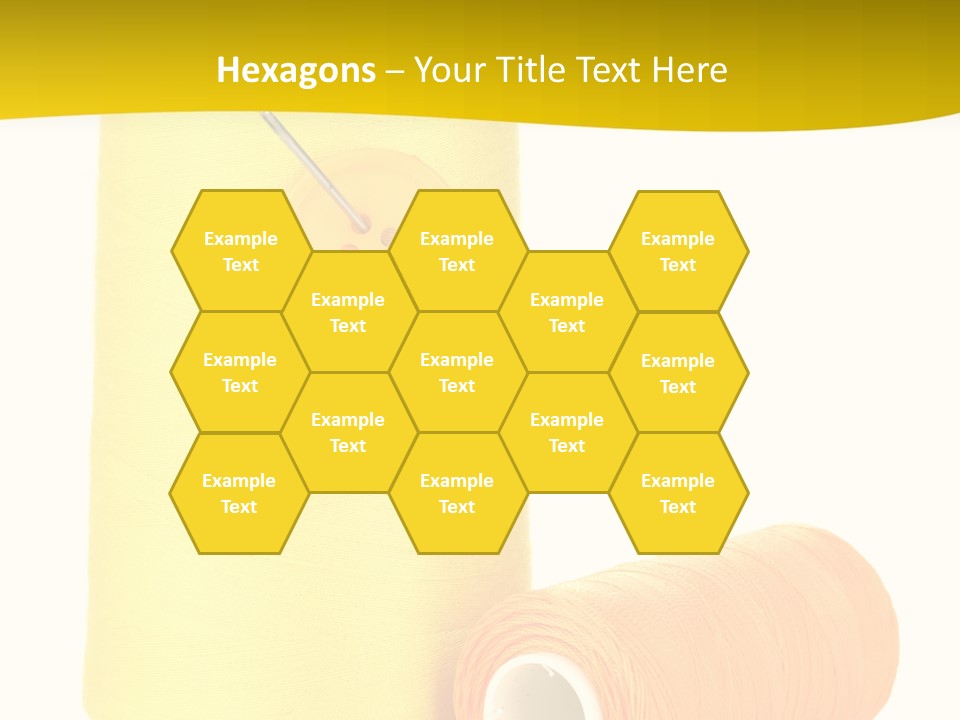 Nobody Cotton Object PowerPoint Template