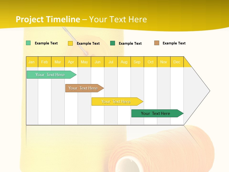Nobody Cotton Object PowerPoint Template
