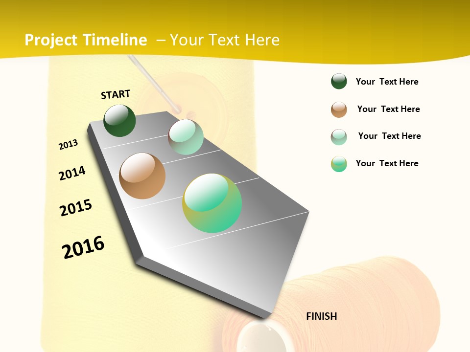 Nobody Cotton Object PowerPoint Template