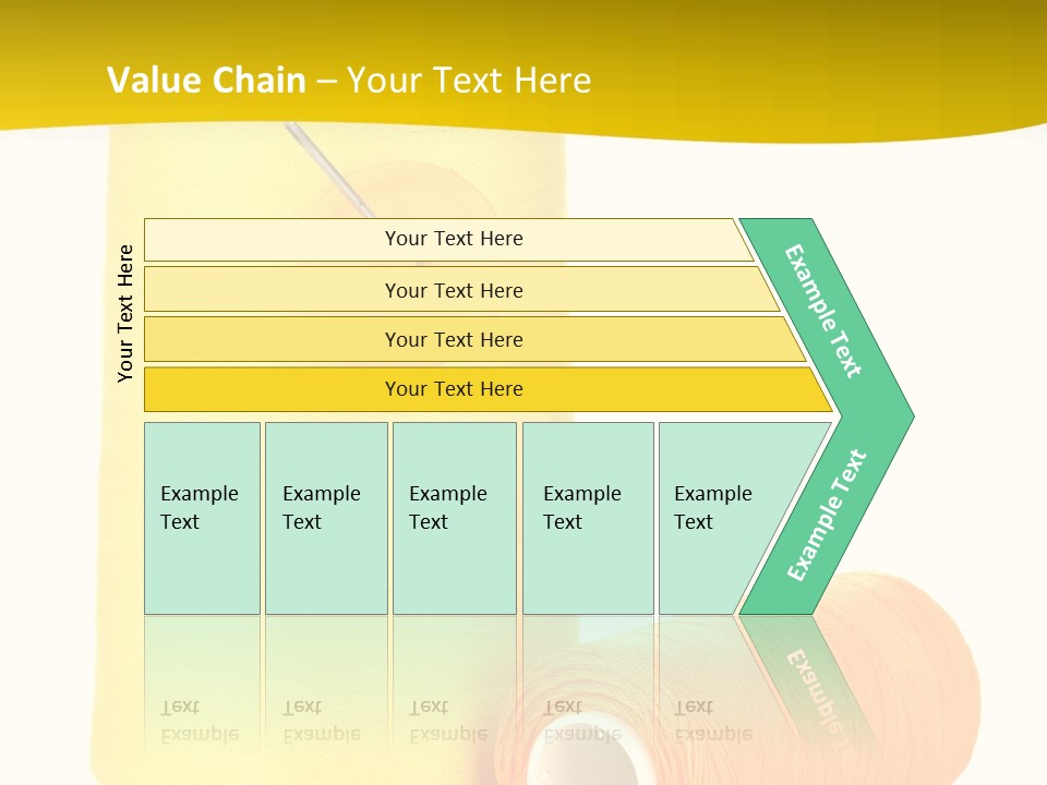 Nobody Cotton Object PowerPoint Template