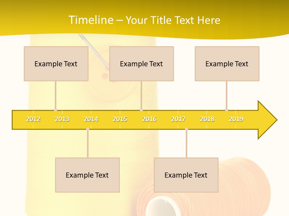Nobody Cotton Object PowerPoint Template