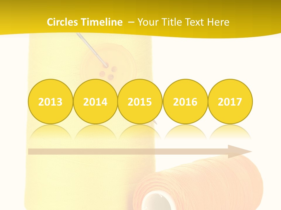 Nobody Cotton Object PowerPoint Template