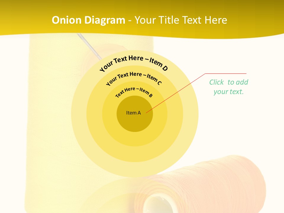 Nobody Cotton Object PowerPoint Template