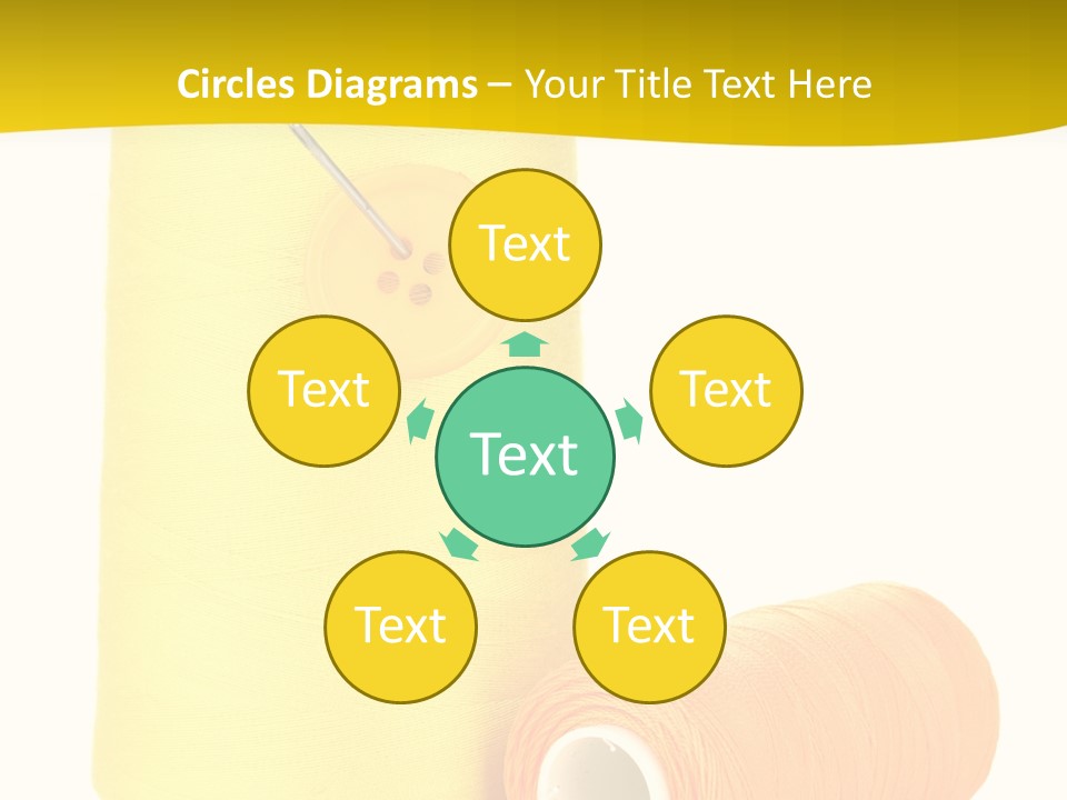 Nobody Cotton Object PowerPoint Template