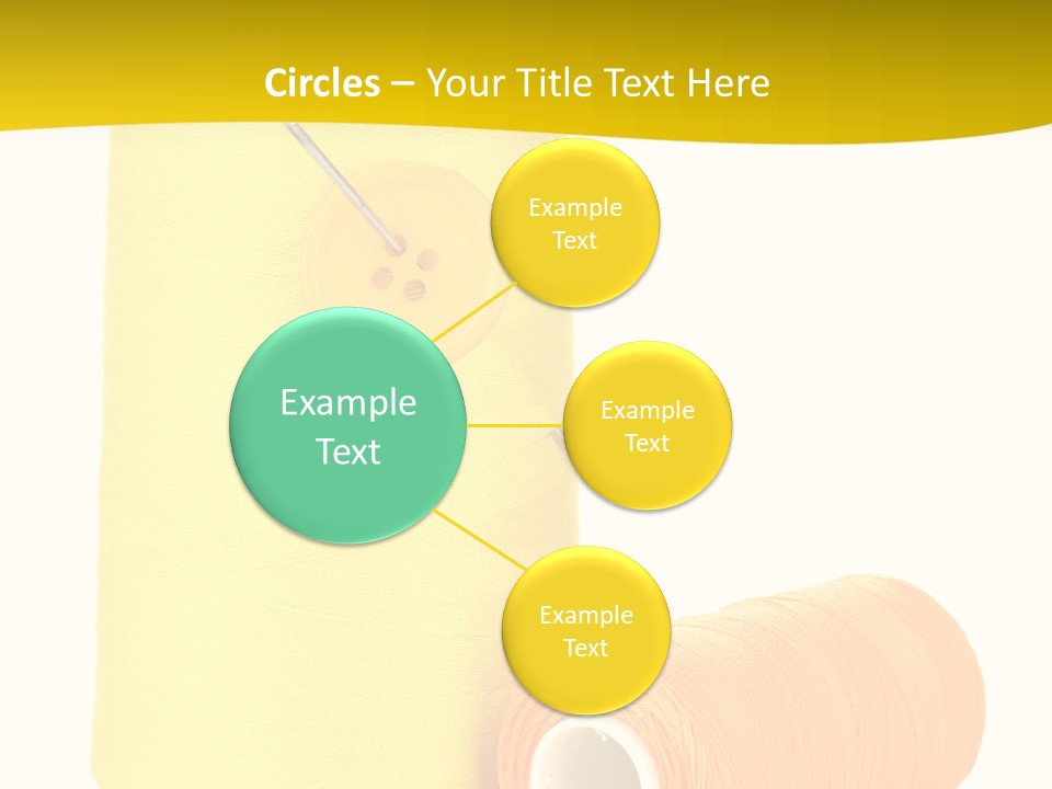 Nobody Cotton Object PowerPoint Template