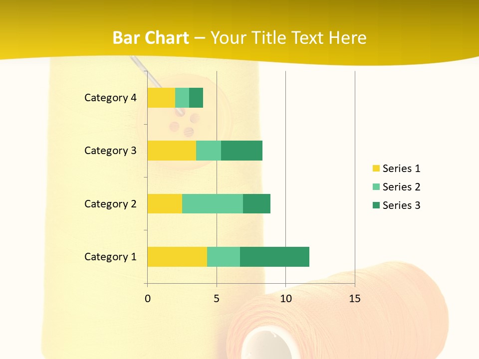 Nobody Cotton Object PowerPoint Template