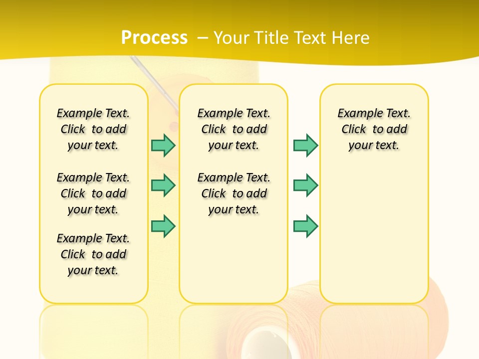 Nobody Cotton Object PowerPoint Template