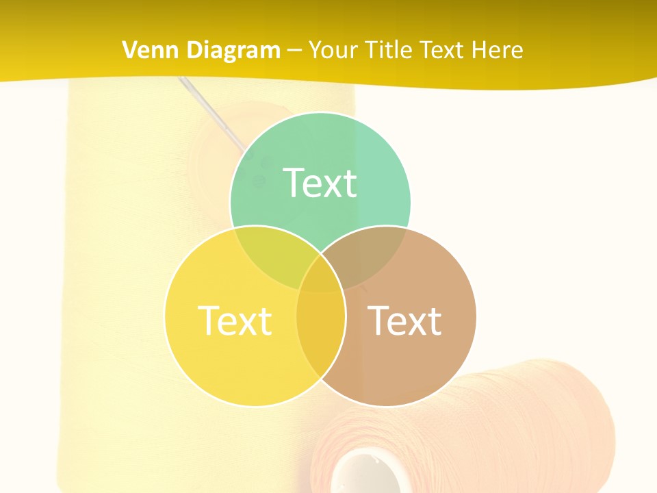 Nobody Cotton Object PowerPoint Template