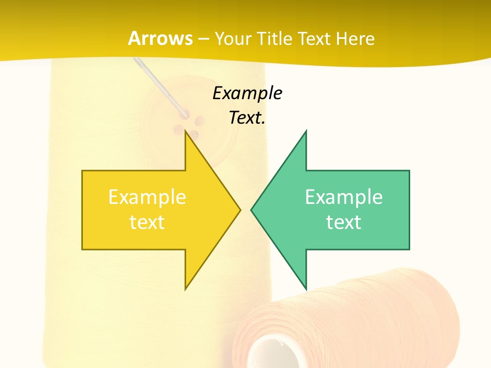 Nobody Cotton Object PowerPoint Template