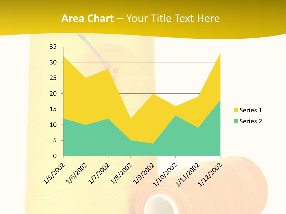 Nobody Cotton Object PowerPoint Template