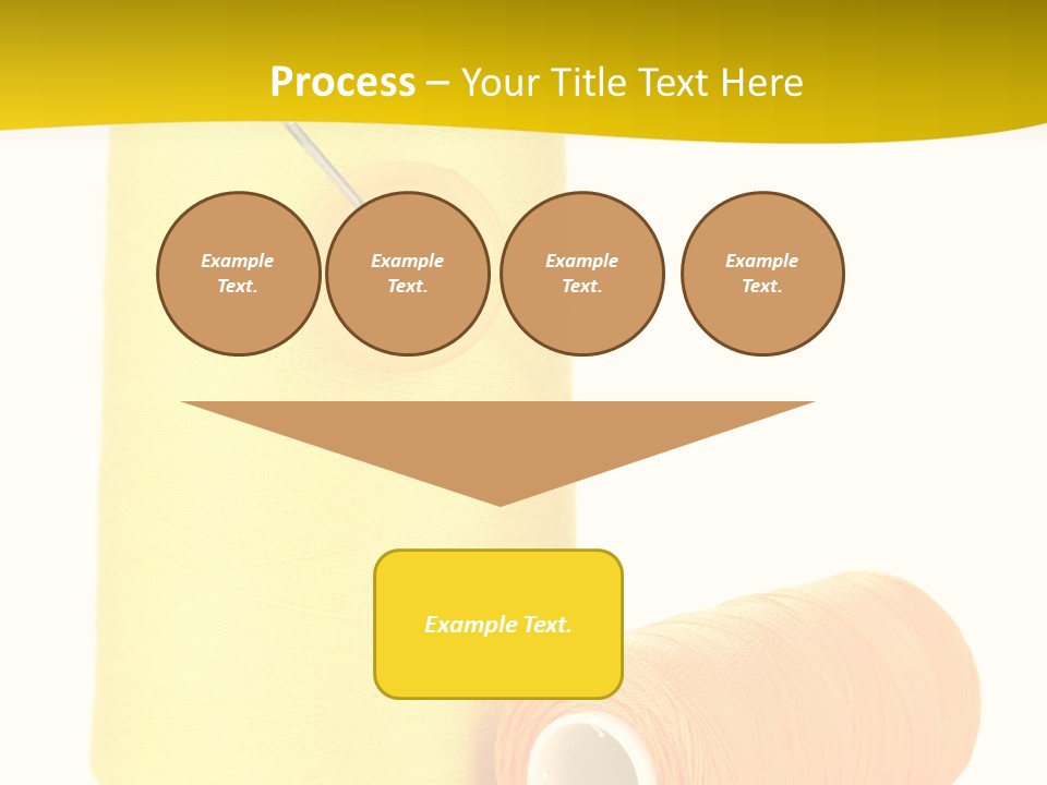 Nobody Cotton Object PowerPoint Template