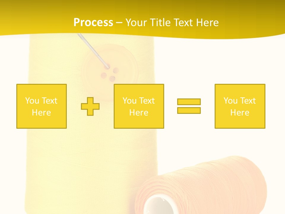 Nobody Cotton Object PowerPoint Template