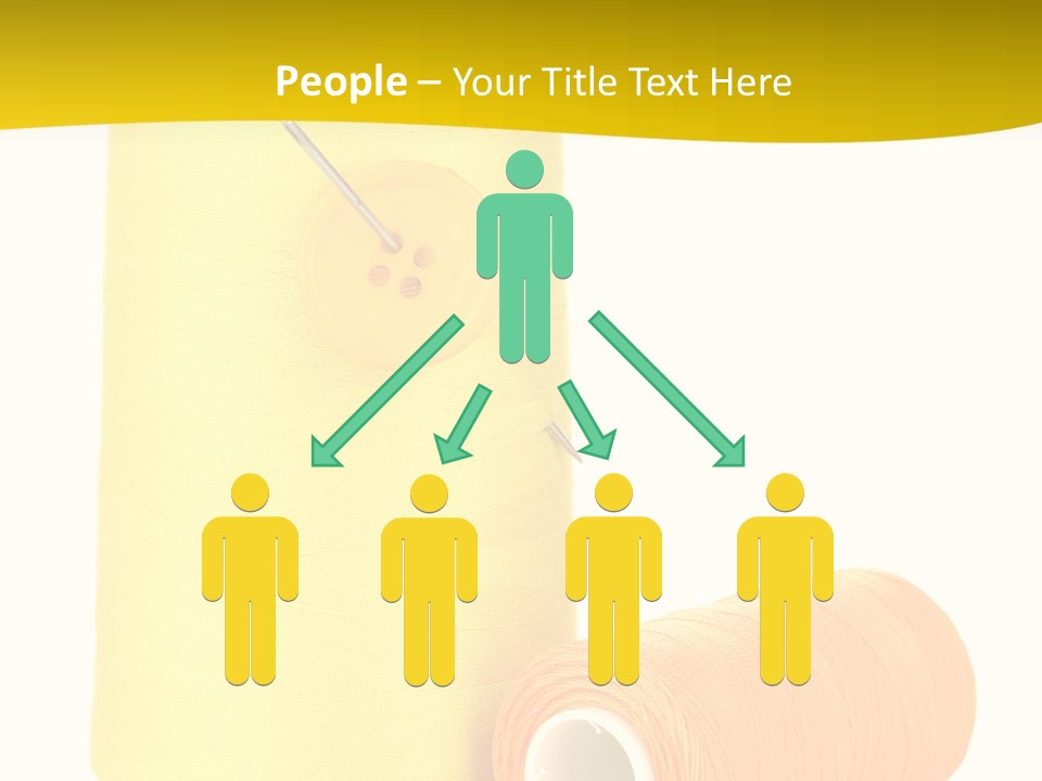 Nobody Cotton Object PowerPoint Template