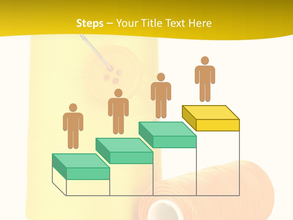 Nobody Cotton Object PowerPoint Template