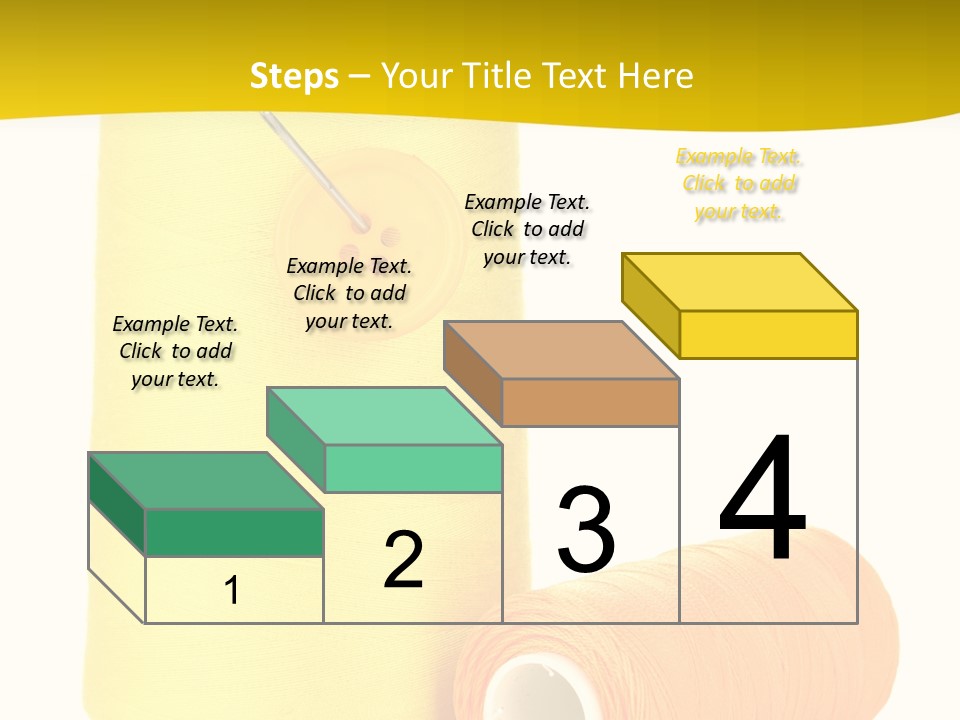 Nobody Cotton Object PowerPoint Template