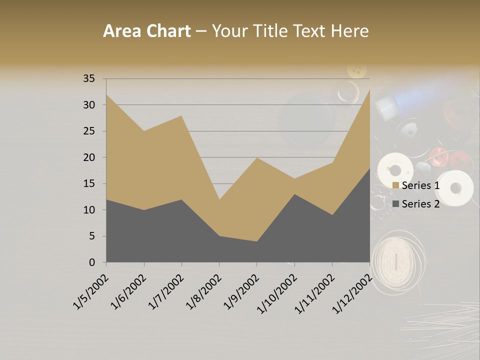 Bobbin Fibre Product PowerPoint Template
