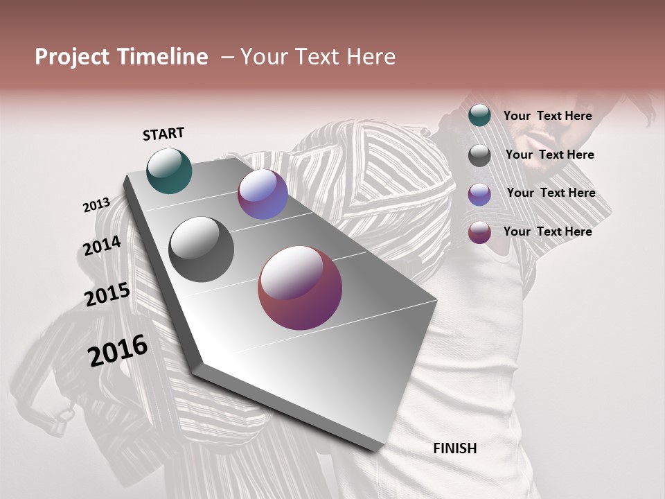 Young Look Color PowerPoint Template