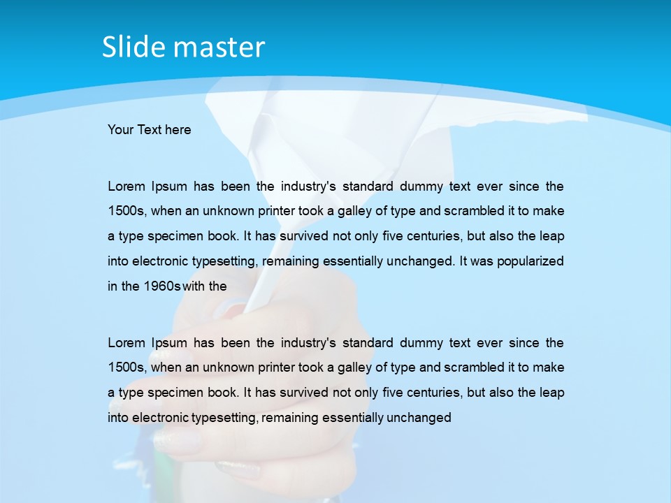 Sheet Damage Copy PowerPoint Template