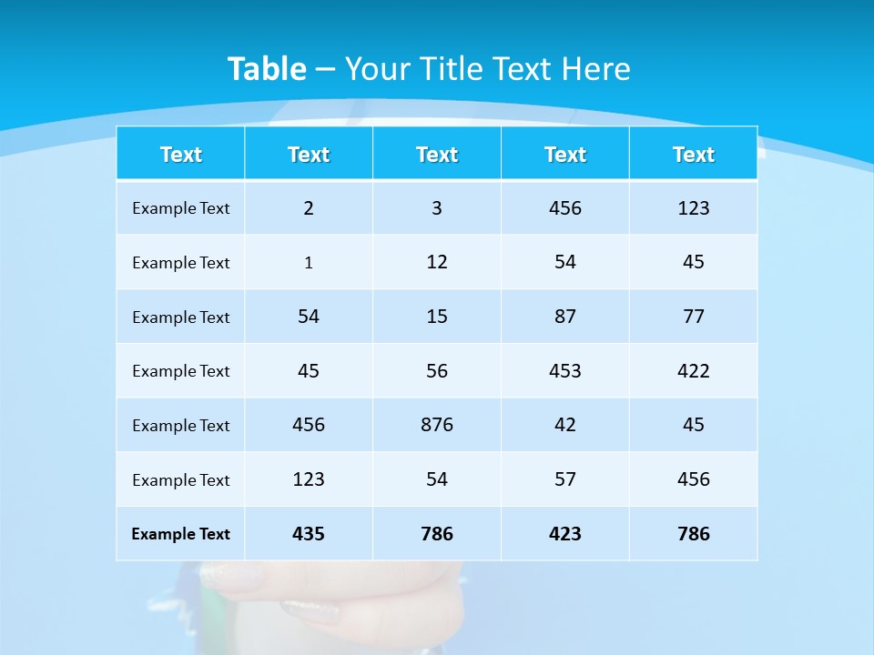 Sheet Damage Copy PowerPoint Template