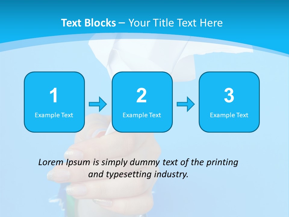 Sheet Damage Copy PowerPoint Template