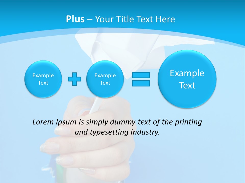 Sheet Damage Copy PowerPoint Template