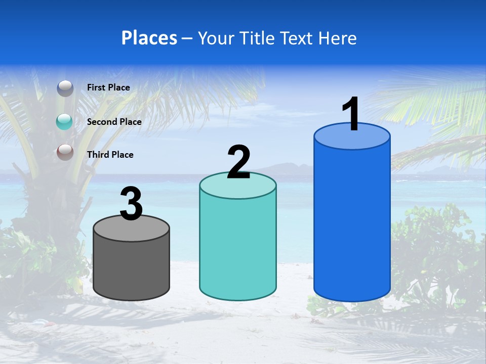 Landscape Lagoon Summer PowerPoint Template