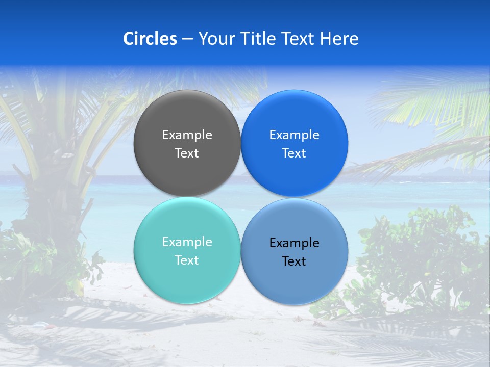 Landscape Lagoon Summer PowerPoint Template