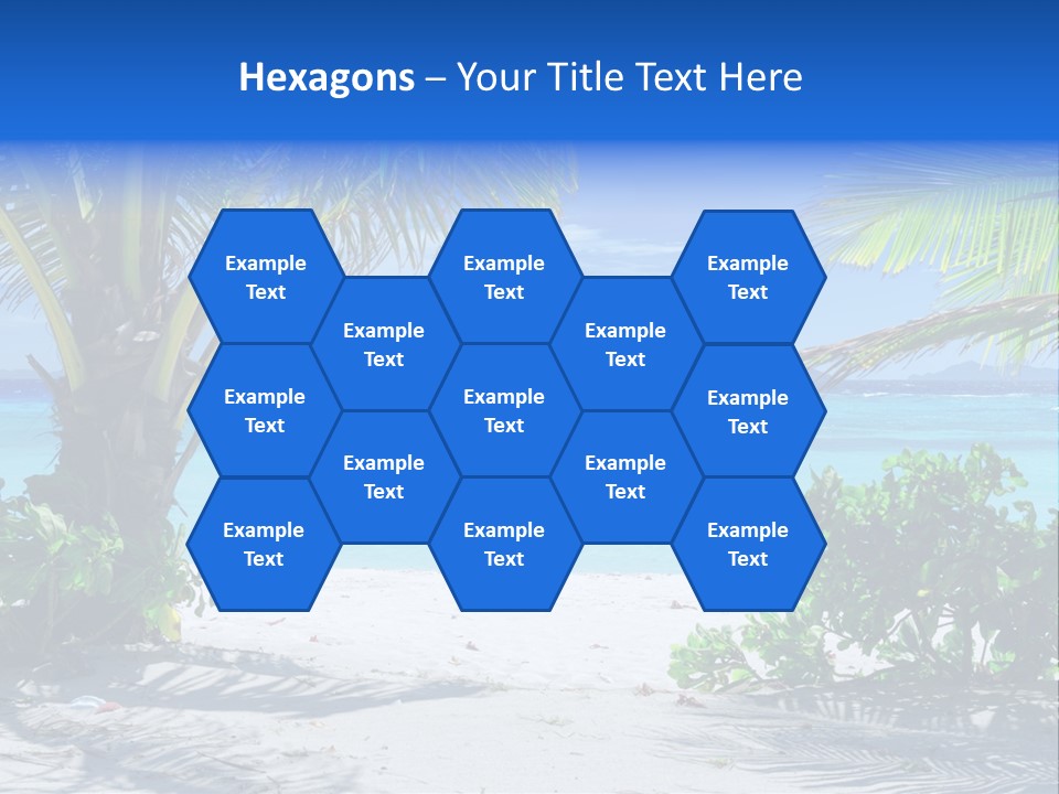 Landscape Lagoon Summer PowerPoint Template