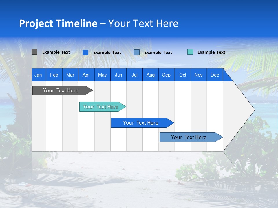 Landscape Lagoon Summer PowerPoint Template
