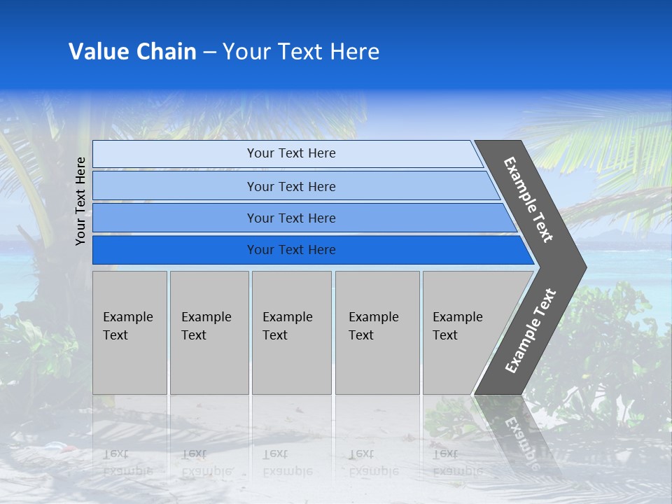 Landscape Lagoon Summer PowerPoint Template